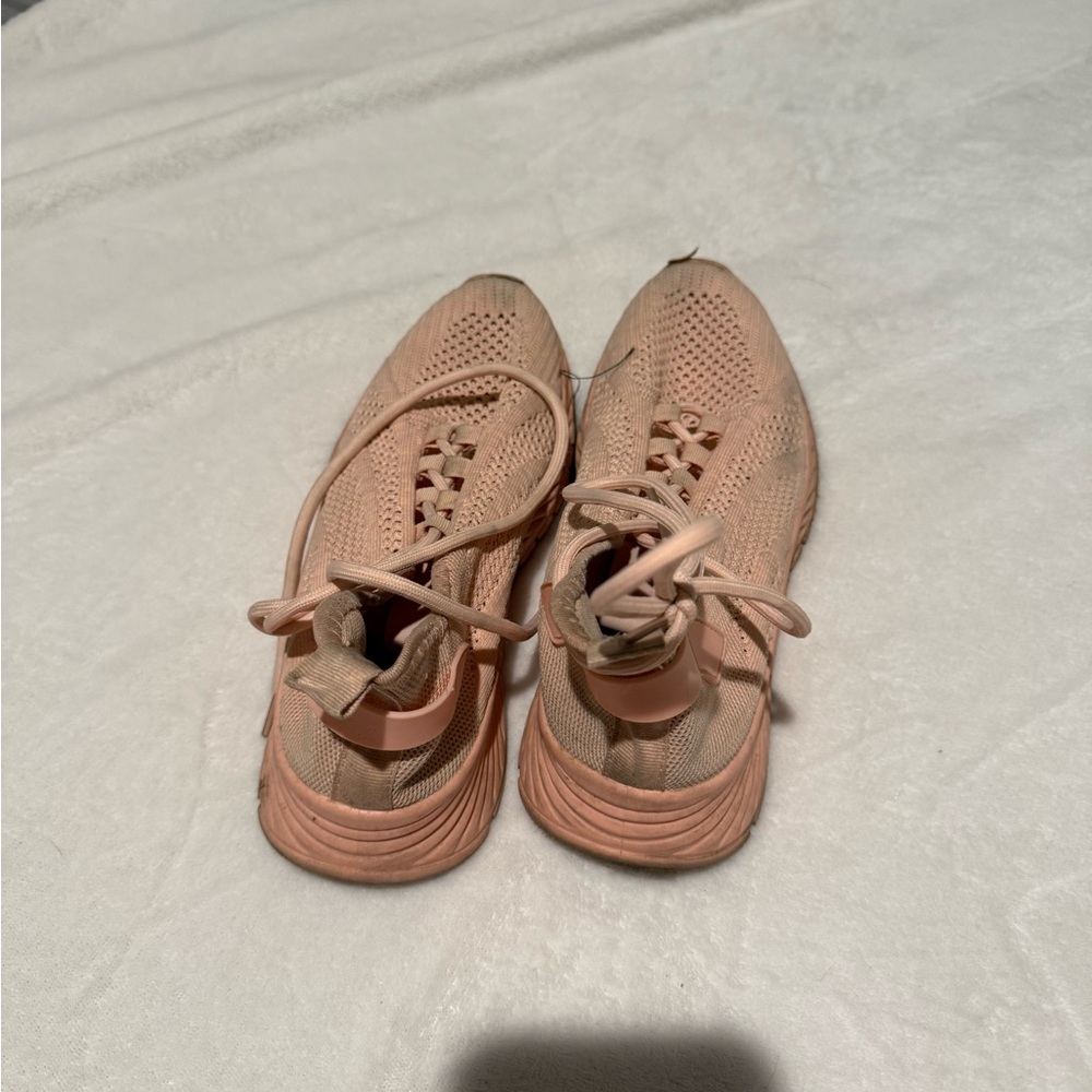Pink sneakers